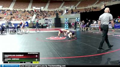 D1-106 lbs Quarterfinal - Maximilian Garibay, Perry vs Adden Jarman, Mesa