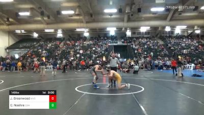 Consolation - Jacob Greenwood, Wyoming vs Carter Noehre, Colorado School Of Mines