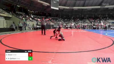 43 lbs Final - Caden Sloan, Morrison Takedown Club vs Ayva Al-Qahtani, Wyandotte Youth Wrestling