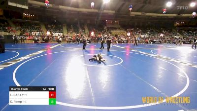 67 lbs Quarterfinal - LOGAN LOGGIE BEAR BAILEY, Team Tugman vs Cameron Ramp, The Compound-SOT