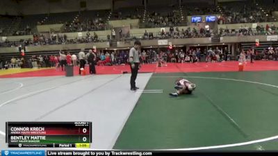 65 lbs Round 1 - Connor Krech, Anoka Youth Wrestling vs Bentley Mattie, West Salem Bangor