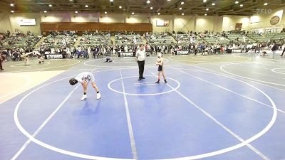 73 lbs Round Of 16 - Mikeal Slay, Lakeview MC vs Cato Rickel, Team Aggression