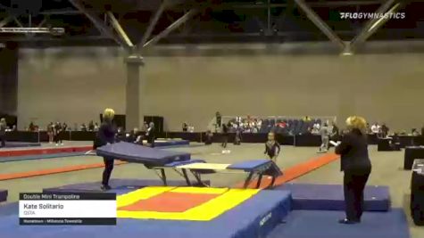 Kate Solitario - Double Mini Trampoline, GSTA - 2021 USA Gymnastics Championships