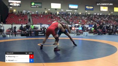 97 kg Cons 8 #1 - Hunter Mooring, Colorado Mesa vs Donald Mcneil, NYAC