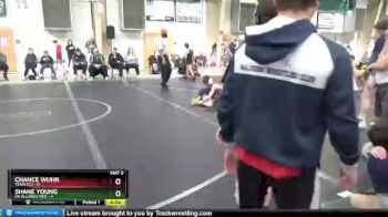 72 lbs Finals (2 Team) - Chance Wuhr, Team 922 vs Shane Young, PA Alliance Red