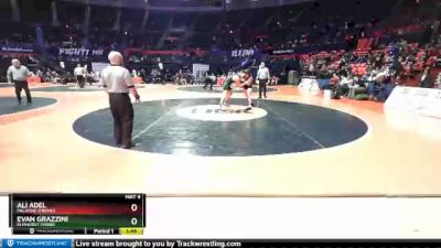 3A 182 lbs Cons. Round 2 - Ali Adel, Palatine (Fremd) vs Evan Grazzini, Elmhurst (York)