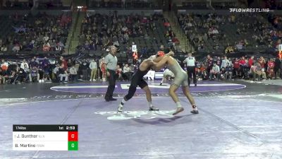 174 lbs Prelims - Joey Gunther, Illinois vs Brandon Martino, Fresno State