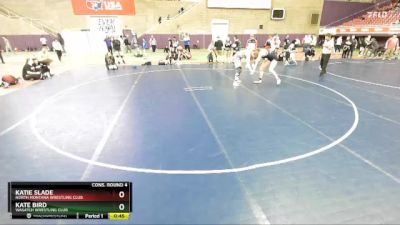 170 lbs Cons. Round 4 - Katie Slade, North Montana Wrestling Club vs Kate Bird, Wasatch Wrestling Club