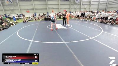 285 lbs Semis & 3rd Wb (16 Team) - Kai Calcutt, Illinois vs Preston Wagner, Team Nebraska