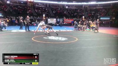 106-4A Cons. Semi - Gabe Hall, Thompson Valley vs Mikey Medina, Riverdale Ridge