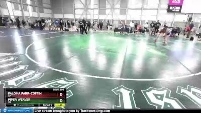 75 lbs Champ. Round 1 - Paloma Parr-Coffin, WA vs Piper Weaver, MO