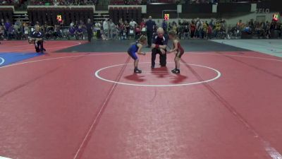 46 lbs Quarterfinal - Regina Kassmier, Fort Benton Longhorn Wrestling vs Jordyn Sutton, Rocky Mountain Wrestling Acade