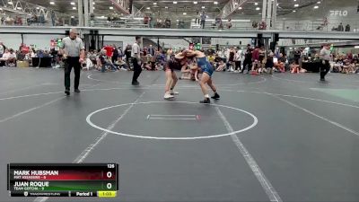 126 lbs Round 4 (8 Team) - Mark Hubsman, Mat Assassins vs Juan Roque, Team Gotcha