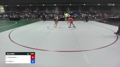 100 lbs Consi Of 4 - Camryn Gresham, OH vs Bianca Eide, MN