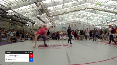 125 kg Round Of 32 - Conan Jennings, Northwestern vs Billy Bolia, Golden Pride Wrestling Club