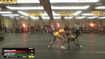 130 lbs Round 1 (6 Team) - Joshua Parks, Frost Gang vs Jayden Cline, Death Squad