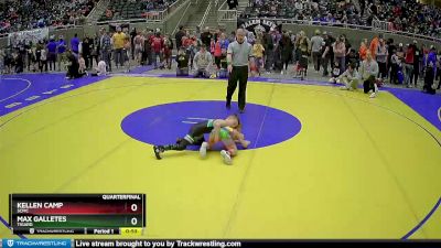 49 lbs Quarterfinal - Max Galletes, Tigard vs Kellen Camp, SCMC