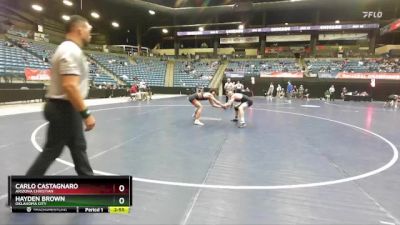 165 lbs Cons. Round 1 - Carlo Castagnaro, Arizona Christian vs Hayden Brown, Oklahoma City