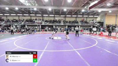 106 lbs Quarterfinal - Mike Morris, Haverhill vs Cole Glynn, Central Catholic