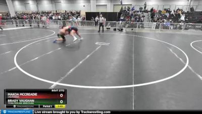 215 lbs Champ. Round 1 - Brady Vaughan, Titan Pipeline Wrestling vs Makoa McCreadie, California