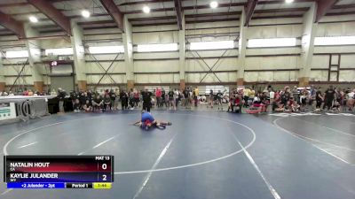 152 lbs Quarterfinal - Natalin Hout, CA vs Kaylie Julander, WY