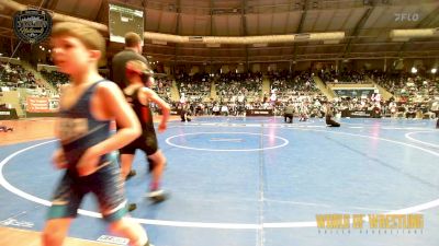 49 lbs Consi Of 16 #2 - Jack Pederson, Summit Wrestling Academy vs Jayden Crisman, All-Phase Wrestling