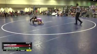 135 lbs Round 2 (8 Team) - Makenzie Eltzroth, Hernando Wrestling vs Saniyah Turner, Hawkstyle MX Elite