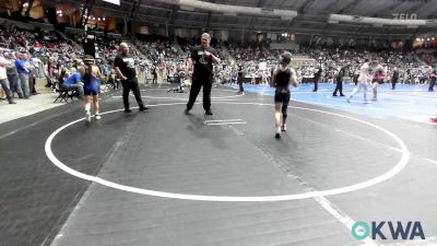 67 lbs Round Of 16 - Hayden Beckwith, Miami Takedown Club vs Mekko Stites, Berryhill Wrestling Club