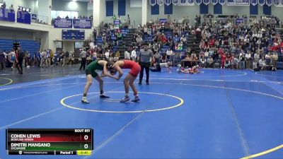 120 lbs Cons. Round 6 - Cohen Lewis, BOWLING GREEN vs Dimitri Mangano, SYCAMORE