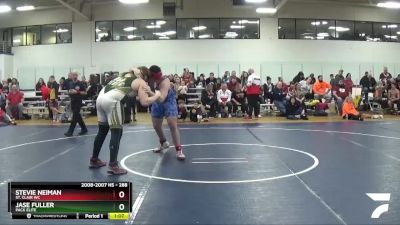 288 lbs Semifinal - Jase Fuller, Pack Elite vs Stevie Neiman, St. Clair WC