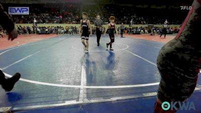 76 lbs Round Of 32 - Kameryn Allison, Pocola Youth Wrestling vs Kaiden Burt, Wagoner Takedown Club