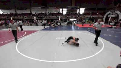 62 lbs Final - Cree Garza, Spokane Wrestling vs Asher Ruybal, San Luis Valley WC