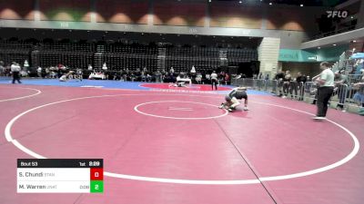 125 lbs Round Of 32 - Suhas Chundi, Stanford vs Mitch Warren, UNATT-individual