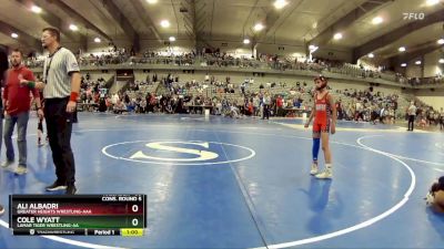 80 lbs Cons. Round 5 - Cole Wyatt, Lamar Tiger Wrestling-AA vs Ali Albadri, Greater Heights Wrestling-AAA