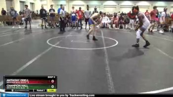 126 lbs Round 1 (8 Team) - Anthony Odell, Backyard Boyz White vs Champion Hall, Backyard Boyz Blue
