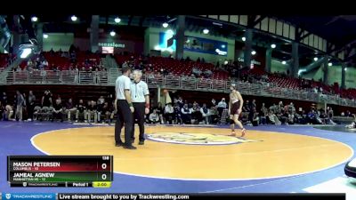 138 lbs Quarters & Wb (16 Team) - Mason Petersen, Columbus vs Jameal Agnew, Manhattan HS