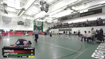 215 lbs Cons. Round 6 - Tusitala Ili, Orange Lutheran vs Javier Castillo, Perris