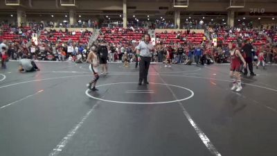 76 lbs Champ. Round 2 - Jaxon Carlson, Mac Wrestling Club vs Noah Garcia, U-Town Hammers Wrestling