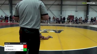 174 lbs Round Of 32 - Nick Almonte, Springfield College vs Alec Donovan, Centenary