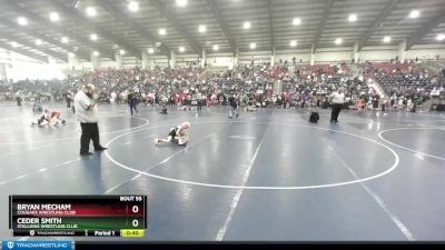 55 lbs 5th Place Match - Ceder Smith, Stallions Wrestling Club vs Bryan Mecham, Cougars Wrestling Club