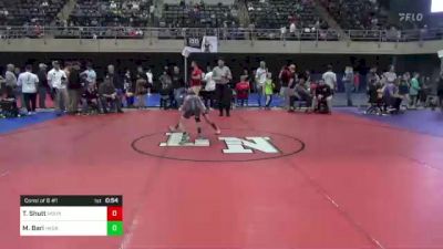 66 lbs Consi Of 8 #1 - Tucker Shutt, Mohnton, PA vs Marcello Bari, Hasbrouck Heights, NJ