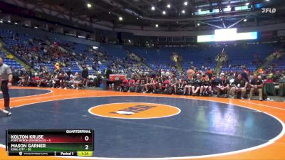 4A 106 lbs Semifinal - Dale Mcdaniel, Robinson vs Logan Wilson, Pottsville