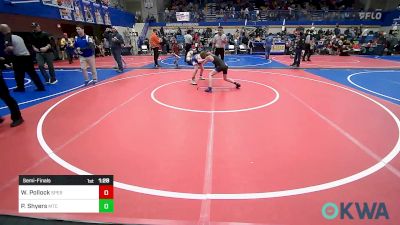 80 lbs Semifinal - Westin Pollock, Sperry Wrestling Club vs Pete Shyers, Miami Takedown Club