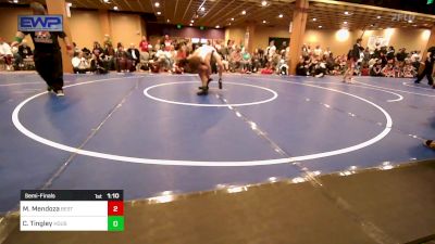 113 lbs Semifinal - Malaki Mendoza, Best Trained vs Collin Tingley, Houston 713