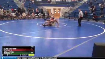 182 lbs Quarterfinals (8 Team) - Luke Cochran, Jefferson vs Brian Pugh, Bainbridge
