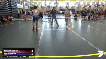 110 lbs Round 2 - Weston Porter, Powerhouse Wrestling Club vs Aydan Groom, Iowa