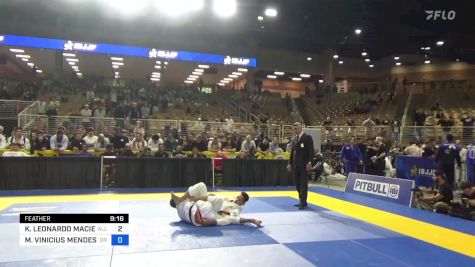 KENNEDY LEONARDO MACIEL vs MARCO VINICIUS MENDES BRITO 2024 Pan Jiu Jitsu IBJJF Championship