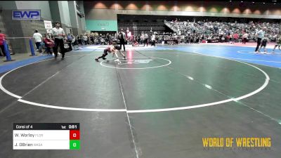 55 lbs Consi Of 4 - Waylon Worley, Florida Elite Wrestling vs Jag OBrien, Wasatch Wrestling Club