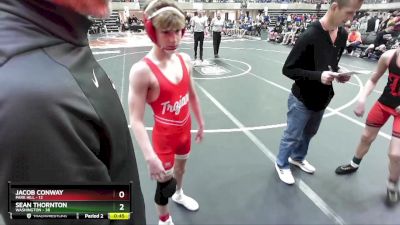 107 lbs Semis & 1st Wrestleback (8 Team) - Zed Hulet, Washington vs Mason Brayfield, Park Hill