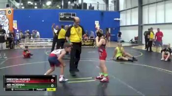 70 lbs Round 7 (8 Team) - Preston Hughes, Backyard Brawlers vs Ari McKenna, Team Gotcha